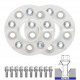 For specific model Set of 2PCS wheel spacers (threaded) for Opel Zafira&nbsp;B&nbsp;- 30mm, 5x110, 65,1 | races-shop.com