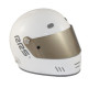 Helmet accessories Visor for helmets RRS Protect RALLY a CIRCUIT, silver | races-shop.com