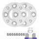 For specific model Set of 2PCS wheel spacers (bolt-on) for Peugeot iOn I - 40mm, 4x100, 56,1 | races-shop.com