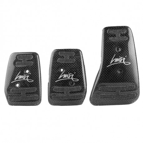 Pedals and accessories pedal kit carbon with anti-skid Luisi | races-shop.com