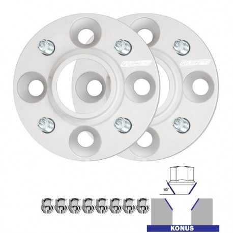 For specific model Set of 2PCS wheel spacers (bolt-on) for Renault Clio I (B/C57) - 35mm, 4x100, 60,1 | races-shop.com