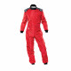Suits CIK-FIA karting suit OMP KS-4, red | races-shop.com
