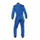 Suits CIK-FIA karting suit OMP KS-4, blue | races-shop.com