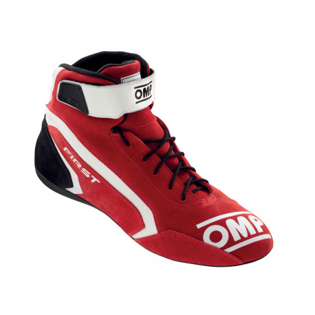 Shoes FIA race shoes OMP FIRST red | races-shop.com
