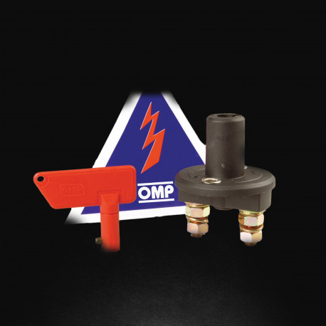 Odpojovače batérie a príslušenstvo OMP PROFESSIONAL Master battery switch NO FIA | races-shop.com
