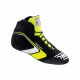 Shoes FIA race shoes OMP TECNICA black/fluo yellow | races-shop.com