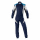 FIA race suit OMP First-EVO blue-white