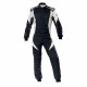 Suits FIA race suit OMP First-EVO black-white | races-shop.com