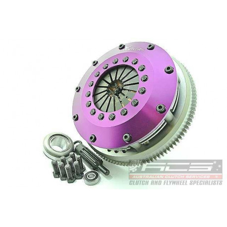 Clutches and flywheels Xtreme Clutch Kit - Xtreme Performance 200mm Rigid Ceramic Twin Plate Incl Flywheel | races-shop.com