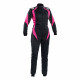 Suits FIA race suit OMP FIRST-ELLE black-purple | races-shop.com