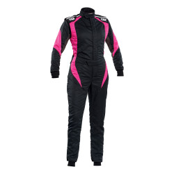 FIA race suit OMP FIRST-ELLE black-purple