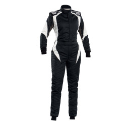 FIA race suit OMP FIRST-ELLE black-white