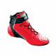 Shoes FIA race shoes OMP ONE EVO X red | races-shop.com