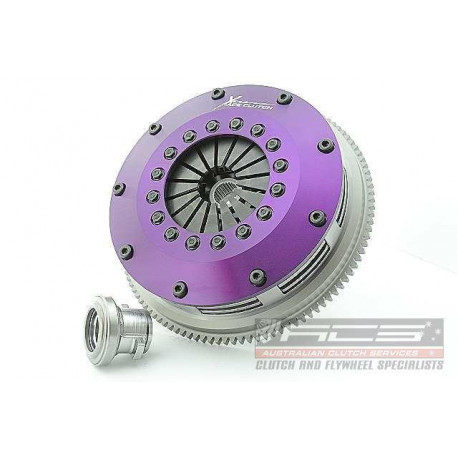 Clutches and flywheels Xtreme Clutch Kit - Xtreme Performance 200mm Sprung Ceramic Twin Plate Incl Flywheel | races-shop.com