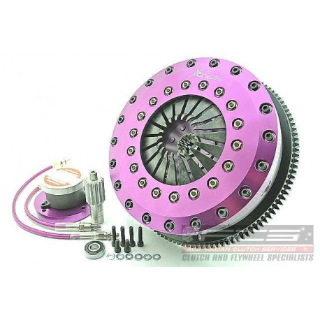 Clutches and flywheels Xtreme Clutch Kit - Xtreme Performance 230mm Rigid Ceramic Twin Plate Incl Flywheel & CSC | races-shop.com