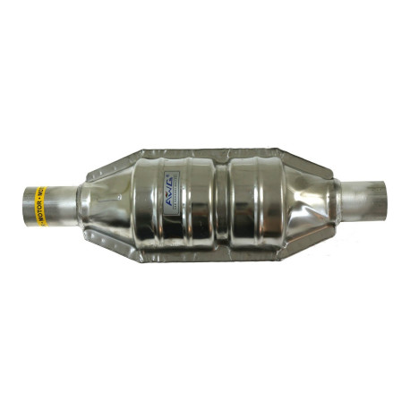 Replacement catalytic converters Universal resonator AWG - flat 45 mm | races-shop.com