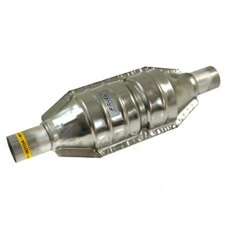 Replacement catalytic converters Universal resonator AWG - flat 50 mm | races-shop.com