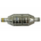 Replacement catalytic converters Universal replacement catalytic (resonator), oval 50 mm | races-shop.com