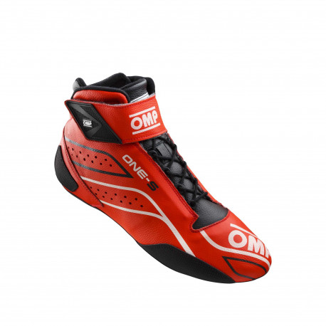 Shoes FIA race shoes OMP ONE-S red | races-shop.com