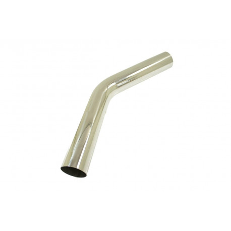 Stainless Steel Pipes 45° elbows Stainless steel pipe - elbow 45°, 38mm, length 61cm | races-shop.com
