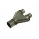 Y reducers Stainless steel exhaust reduction Y 63-76mm (2,5"-3") | races-shop.com