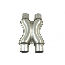 Stainless steel pipe exhaust X 57mm (2,25")