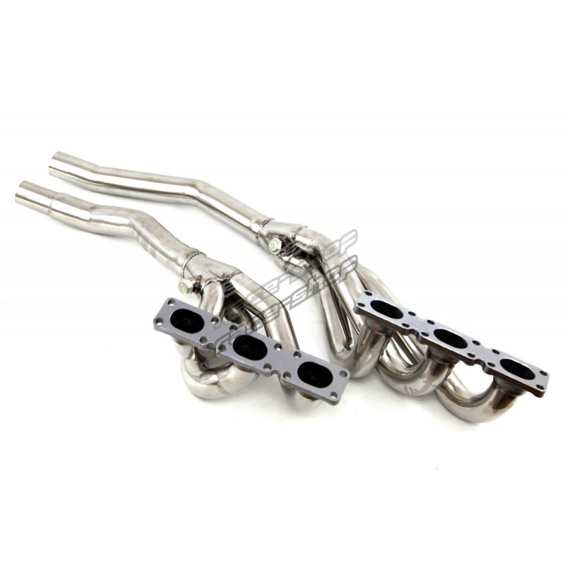 Stainless steel exhaust manifold BMW E36 M50, S50 92-99 | races-shop.com