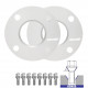 For specific model Set of 2PCS wheel spacers (transitional) for Mitsubishi i-MiEV HA - 10mm, 4x100, 54,1 | races-shop.com