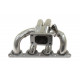 Civic Stainless steel exhaust manifold HONDA CIVIC D-series TURBO (external wastegate output) | races-shop.com