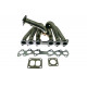 Supra Stainless steel exhaust manifold TOYOTA 1JZ-GE (external wastegate output) | races-shop.com