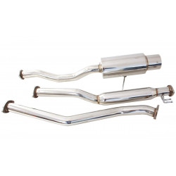 Cat back Exhaust System for Honda Civic 2/4D, 01-05