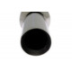 Double wall - round rolled Muffler RACES 20, inlet 2,5" (63mm) | races-shop.com
