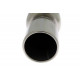 Double wall - round rolled Muffler RACES 21, inlet 2,25" (57mm) | races-shop.com