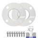 For specific model Set of 2PCS wheel spacers (transitional) for Peugeot 408 I (T7) FL - 10mm, 4x108, 65,1 | races-shop.com