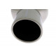 Double wall - round rolled Muffler RACES 23, inlet 2,25" (57mm) | races-shop.com