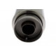 Single wall - round rolled Muffler RACES 24, inlet 3"(76mm) | races-shop.com