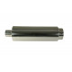 Single wall - round rolled Muffler RACES 36, inlet 2,5" (63mm) | races-shop.com