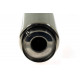 Single wall - round rolled Muffler RACES 36, inlet 2,5" (63mm) | races-shop.com
