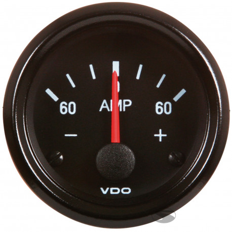 VDO Cockpit Vision gauges VDO gauge Ammeter - cockpit vision series | races-shop.com