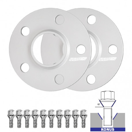 For specific model Set of 2PCS wheel spacers (transitional) for MG ZS II FL - 20mm, 5x112, 57,1 | races-shop.com