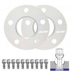 Set of 2PCS wheel spacers (transitional) for Genesis G80 DH - 5mm, 5x114.3, 67,1