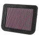 Replacement air filters for original airbox Replacement Air Filter K&N 33-2950 | races-shop.com