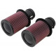 Replacement air filters for original airbox Replacement Air Filter K&N E-0669 | races-shop.com