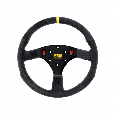 steering wheels 3 spokes steering wheel OMP 320 ALU S, 320mm, Flat | races-shop.com