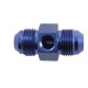 Fittings - adapters for sensor mounting Gauge/ Sensor Port Adapter straight AN3 male/male | races-shop.com