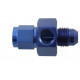 Fittings - adapters for sensor mounting Gauge/ Sensor Port Adapter straight AN4 male/female | races-shop.com
