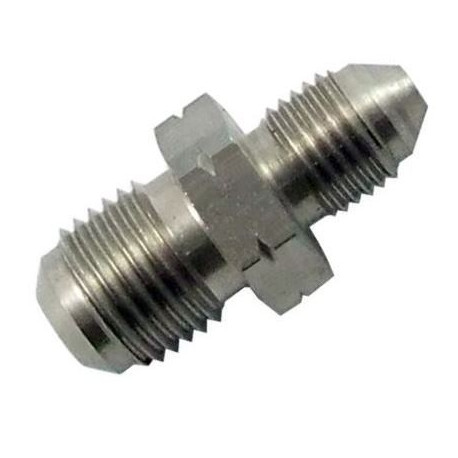 Couplings, reductions male to male Brake fitting Reduction from AN3 to M10x1,25, stainless steel, male | races-shop.com