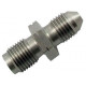Couplings, reductions male to male Brake fitting Reduction from AN3 to M10x1, stainless steel, male | races-shop.com