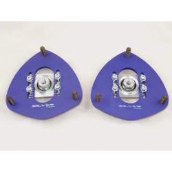 SILVER PROJECT CAMBER PLATES fit MITSUBISHI LANCER EVO 7 8 9 2002-2007 FRONT MOUNT