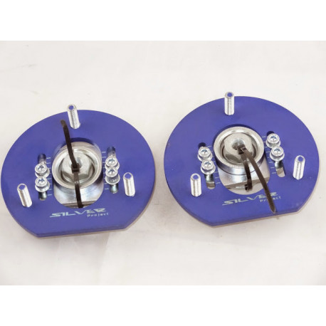 Camber Plates SILVER PROJECT Camber Plates for Fiat Uno and Uno Turbo | races-shop.com
